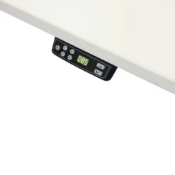 Other National Used 23×59 In Electric Sit Stand Partner Table Desks W Privacy Screen, White -Office Furniture Store National Used Electric Sit Stand Partner Table Desk White 07