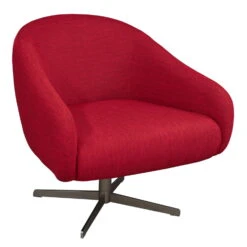 Poppy By GoSIT Modern Reception Chair, Lava Red