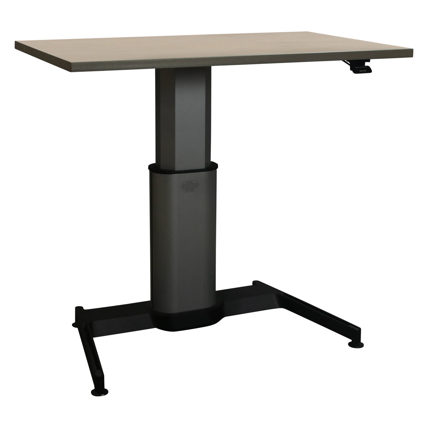 Steelcase Airtouch Used 28×46 In Sit Stand Desk, Maple