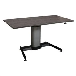 Steelcase Airtouch Used 30×60 In Sit Stand Desk, Cashmere Gray