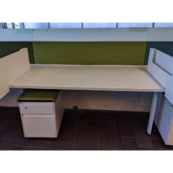 Steelcase Answer 5×2.5 Used Cubicle W Glass In Blues & Greens, Sold In Pods -Office Furniture Store Steelcase Answer 5x2.5 Used Cubicle Glass Blues Greens Sold in Pods 07
