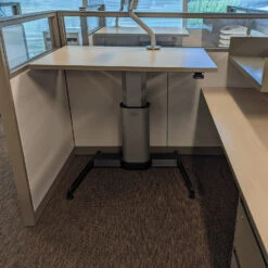 Steelcase Answer 6×6 Used Buddy Station, Light Taupe – Sold In Pods -Office Furniture Store Steelcase Answer 6x6 Used Buddy Station Light Taupe 07