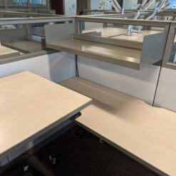 Steelcase Answer 6×6 Used Buddy Station, Light Taupe – Sold In Pods -Office Furniture Store Steelcase Answer 6x6 Used Buddy Station Light Taupe 08
