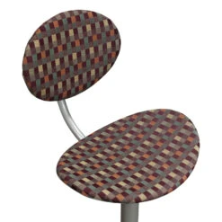 Steelcase Coalesse Used Cafe Stool, Multicolored Pattern -Office Furniture Store Steelcase Coalesse Used Cafe Stool Multicolored Pattern 03
