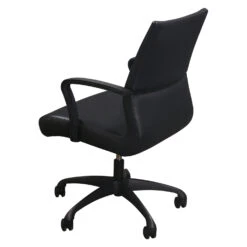 Steelcase Coalesse Used Leather Conference Chair, Black -Office Furniture Store Steelcase Coalesse Used Leather Conference Chair Black 03