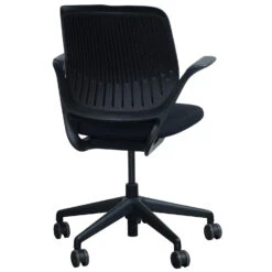 Steelcase Cobi Used Task Chair, Black 8 Steelcase Cobi Used Task Chair, Black -Office Furniture Store Steelcase Cobi Black 03