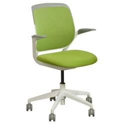 Steelcase Cobi Used Mesh Back Conference Chair, Green