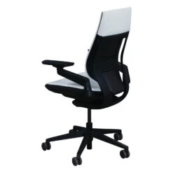 Steelcase Gesture Used PU Leather Task Chair, Snow White -Office Furniture Store Steelcase Gesture Used Task Chair Snow White 03