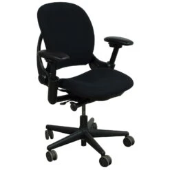 Steelcase Leap Used Task Chair, Black