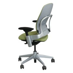 Steelcase Leap V2 Used Platinum Task Chair, Sorrel Green 6 Steelcase Leap V2 Used Platinum Task Chair, Sorrel Green -Office Furniture Store Steelcase Leap V2 Used Platinum Task Chair Sorrel Green 03