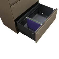 Steelcase Used 3 Drawer 30 Inch Lateral W White Laminate Top, Taupe -Office Furniture Store Steelcase Used 3 Drawer 30 Inch Lateral White Laminate Top Taupe 03