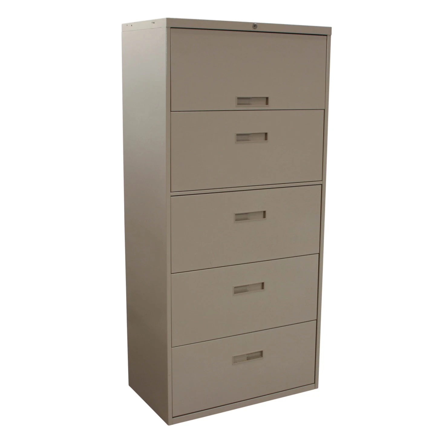 Steelcase Used 5 Drawer 30 Inch Lateral File, Putty 1 Steelcase Used 5 Drawer 30 Inch Lateral File, Putty