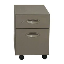 Steelcase Used Mobile Box File Pedestal, Gray
