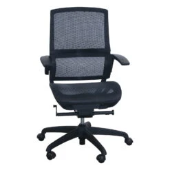 Surge By GoSIT Mesh Mid Back Task Chair, Black