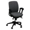 Teknion Amicus Synchro Used Conference Chair, Charcoal Gray
