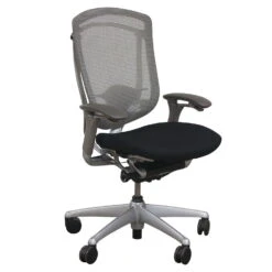 Teknion Contessa Used Mesh Back Task Chair, Black