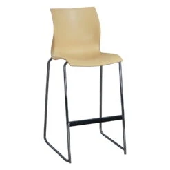 Teknion Nami Used Stool, Butterscotch