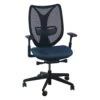Teknion Sabrina Used Mesh Back Task Chair, Sapphire Blue