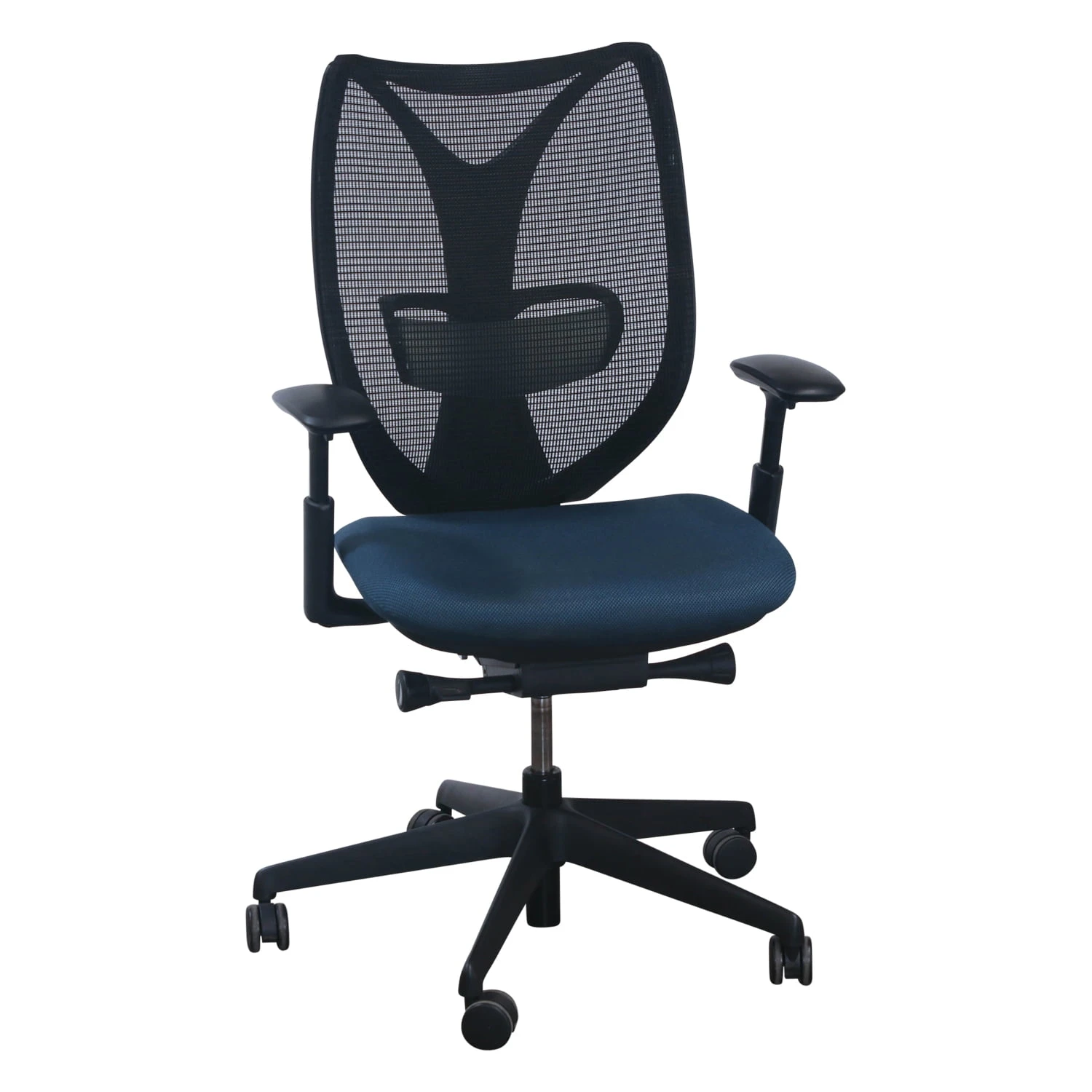Teknion Sabrina Used Mesh Back Task Chair, Sapphire Blue 1 Teknion Sabrina Used Mesh Back Task Chair, Sapphire Blue