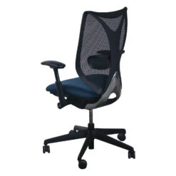 Teknion Sabrina Used Mesh Back Task Chair, Sapphire Blue 7 Teknion Sabrina Used Mesh Back Task Chair, Sapphire Blue -Office Furniture Store Teknion Sabrina Used Mesh Back Task Chair Sapphire Blue 03