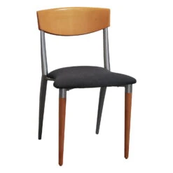 Used Epic Side Chair, Maple And Smoke Gray