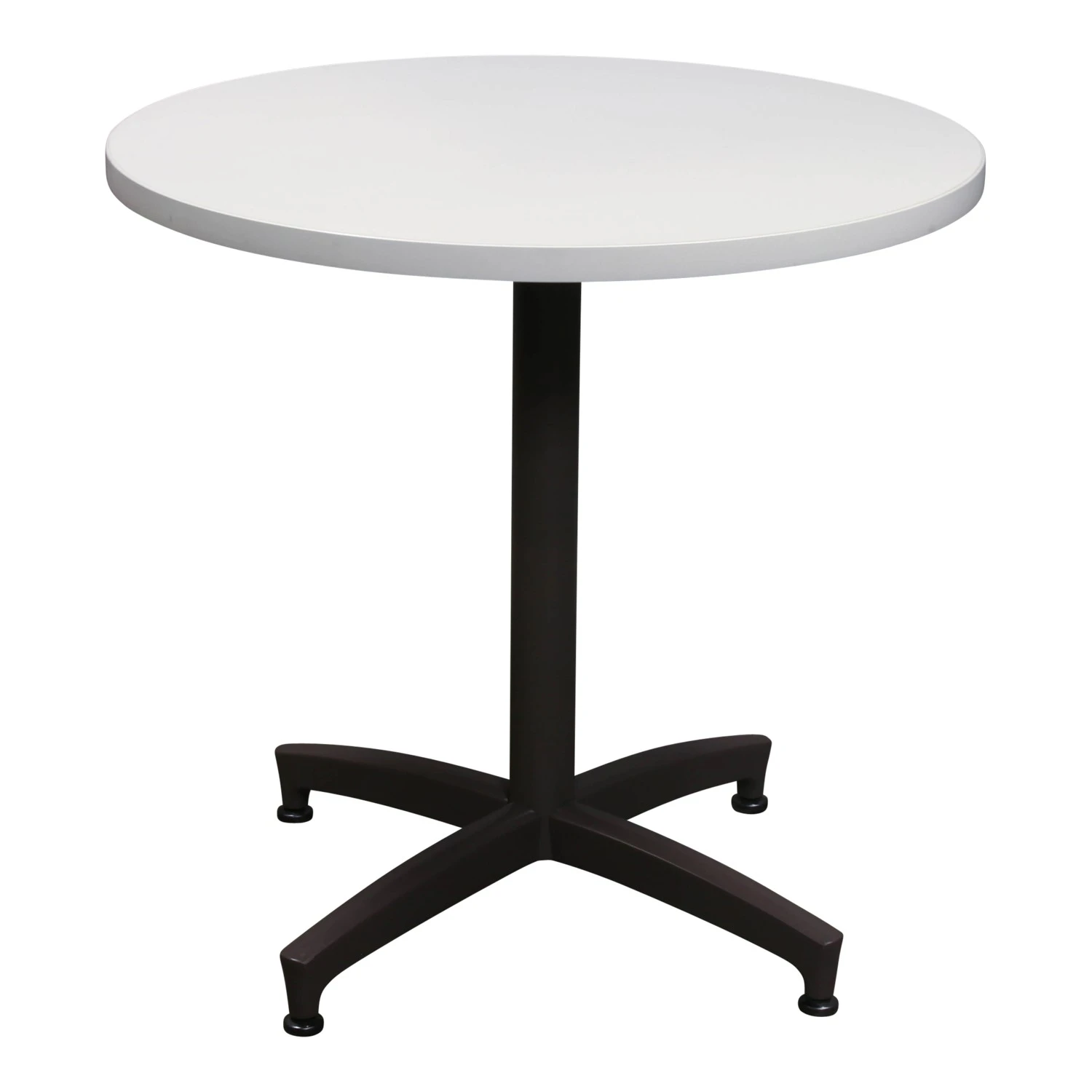 Other Used 30 In Round Laminate Cafe Table, White