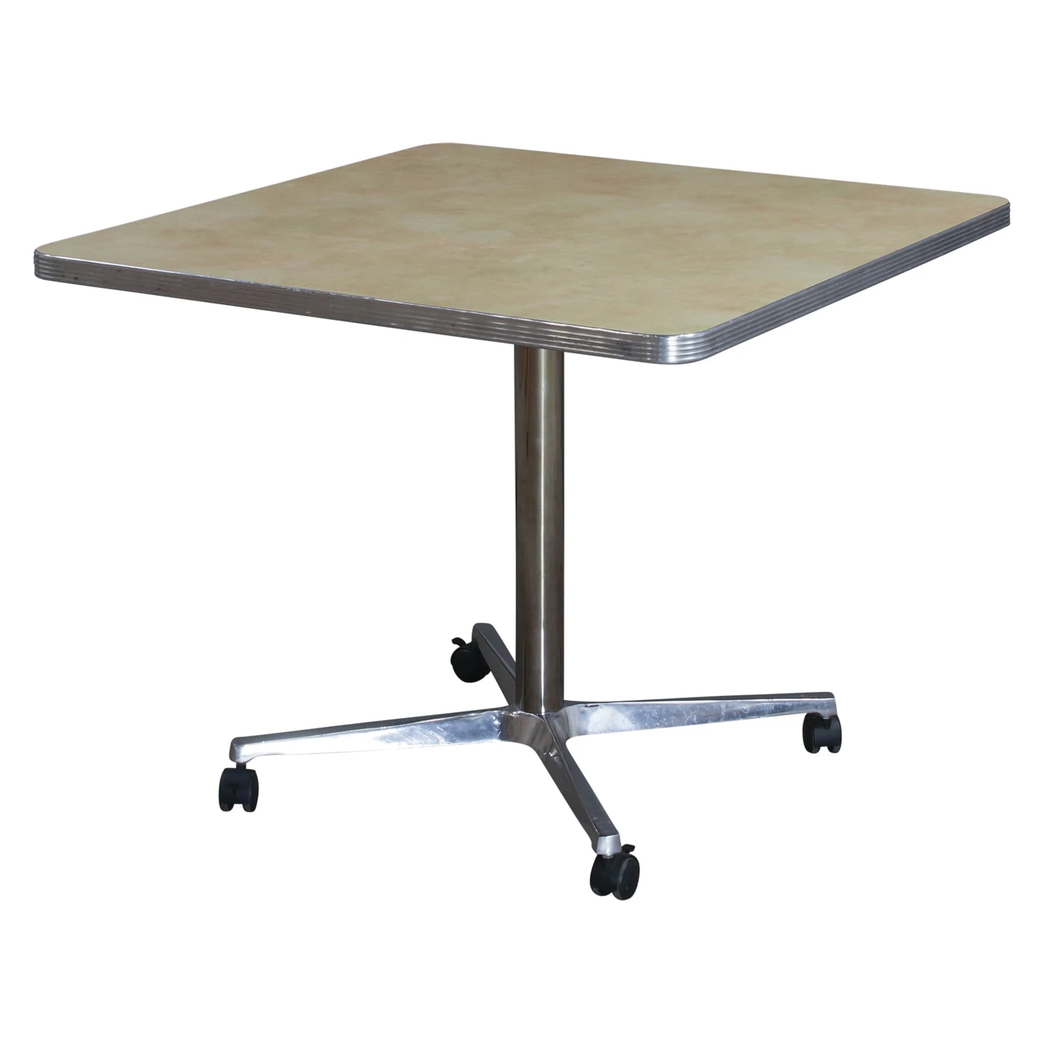 Other WCI Used 36 Inch Laminate Cafe Table With Flip Top, Putty