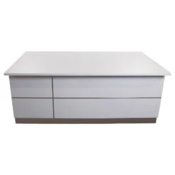 Westport Deluxe 42×72 Executive Desk, White