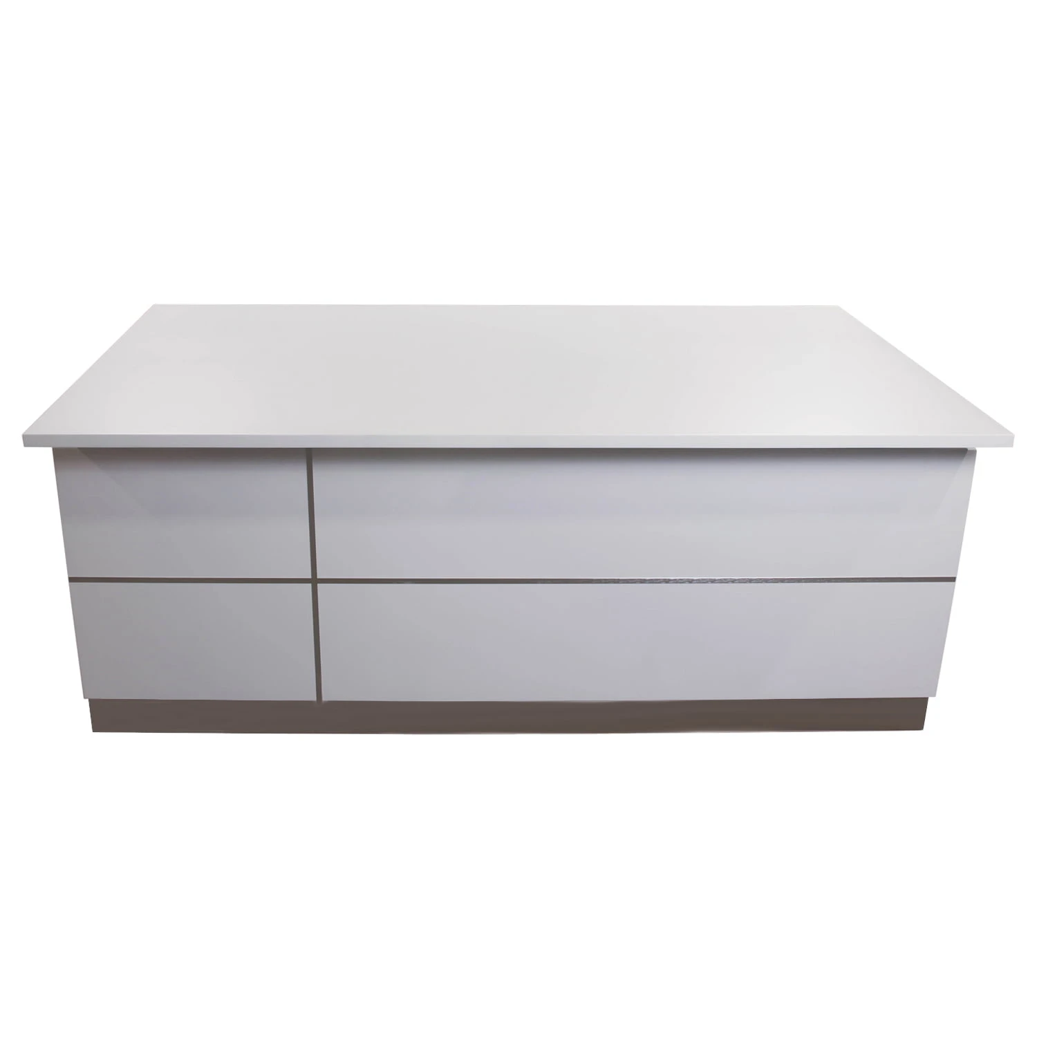 Westport Deluxe 42×72 Executive Desk, White