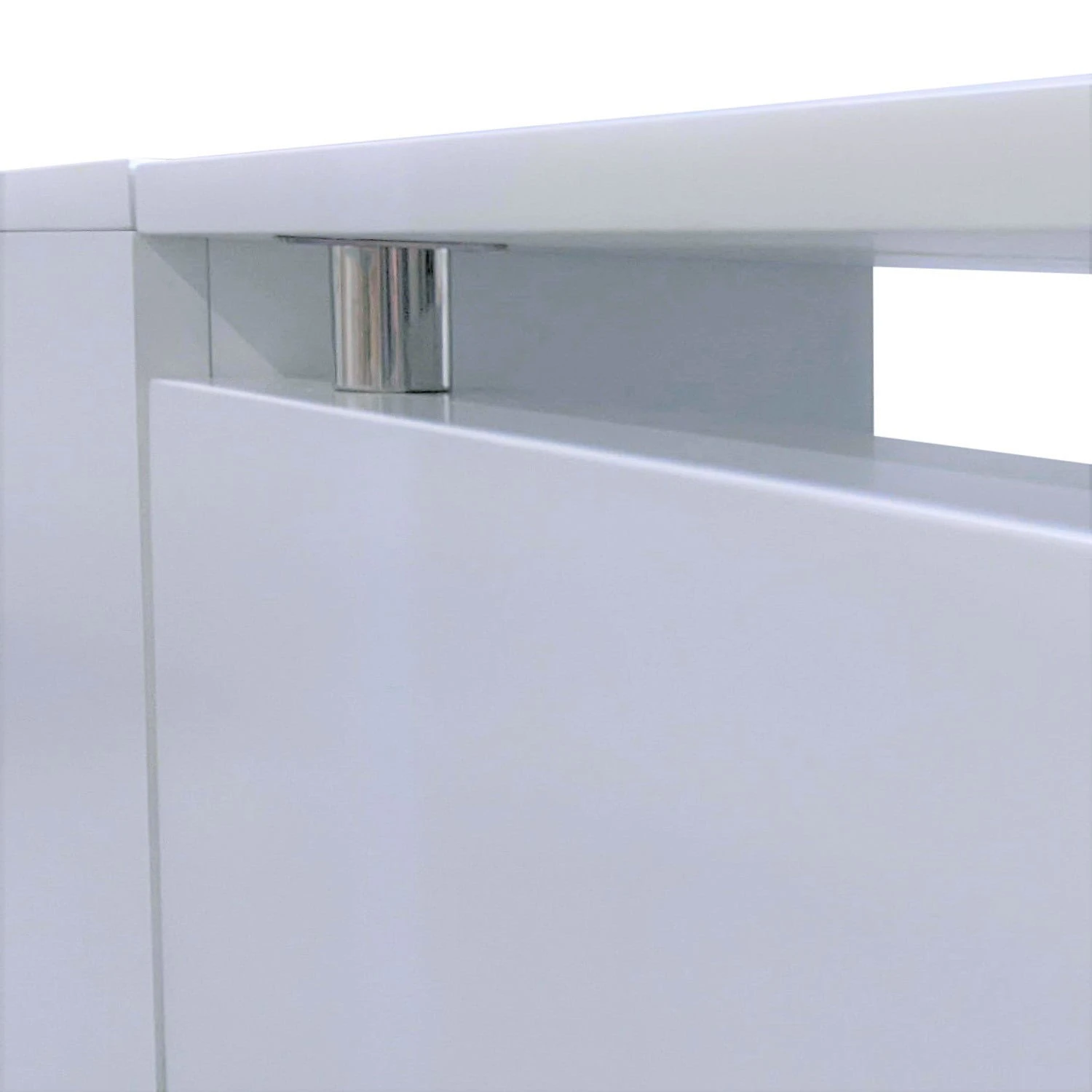 Westport Deluxe U-Shape Desk With 96 In Credenza Left Return, White 7 Westport Deluxe U-Shape Desk With 96 In Credenza Left Return, White - Image 7