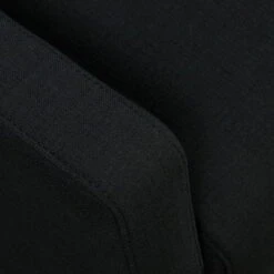 Celeste By GoSIT Modern Fabric Reception Chair, Black -Office Furniture Store goSIT Black Fabric Sofa Chair 04