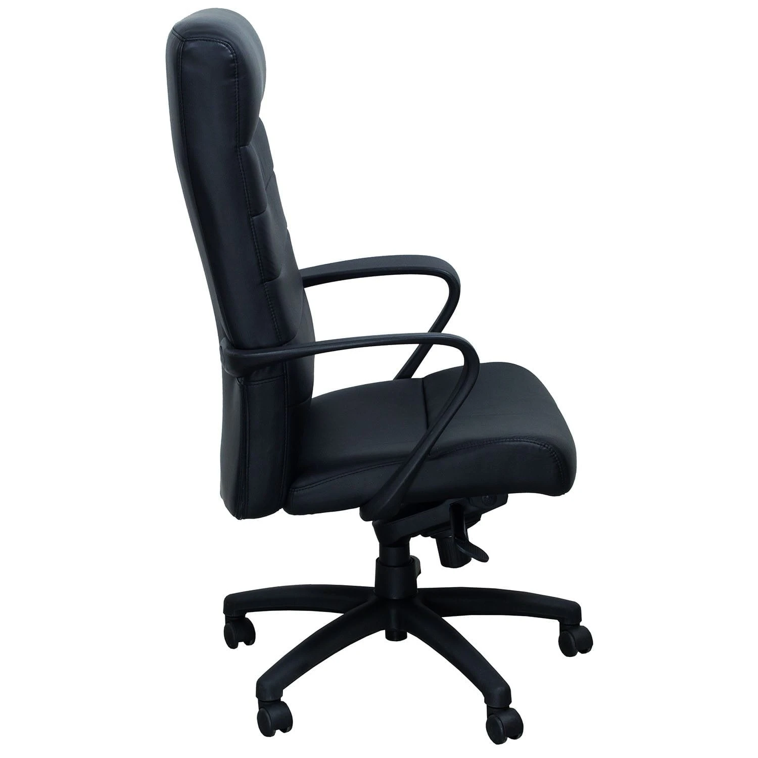 Derrick By GoSit New Executive Leather Task Chair, Black 2 Derrick By GoSit New Executive Leather Task Chair, Black - Image 2