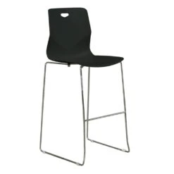 Peak By GoSIT Stackable Stool, Black