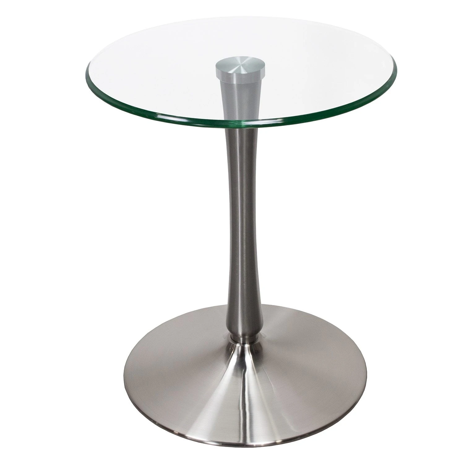 GoSIT New Glass Top Side Table