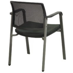 Skipper By GoSIT Mesh Back Side Chair, Black -Office Furniture Store goSIT MIRO 3P Black 03