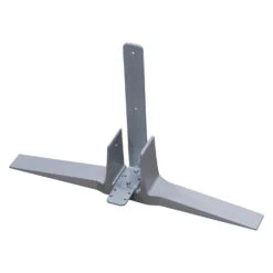 New GoSIT Max06 Cubicle Base Foot For 60 In And 54 In Tall Panels, Gray – Sold As Set Of 2