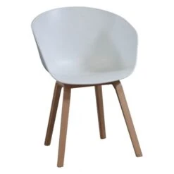 Hawkins By GoSIT New Modern Side Chair, White