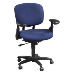 Haworth Improv Used Task Chair, Blue
